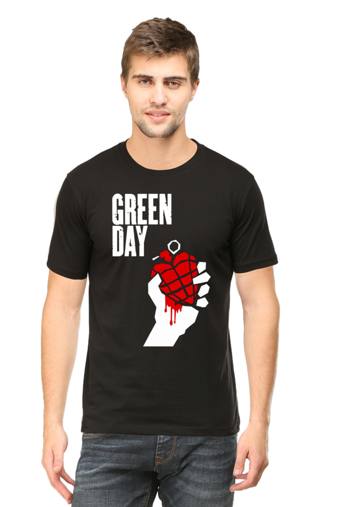 Green Day tshirt black american idiot 