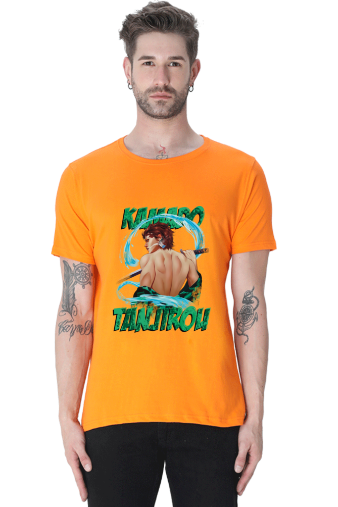 Tanjiro Kamado - Demon Slayer | T-shirt Orange