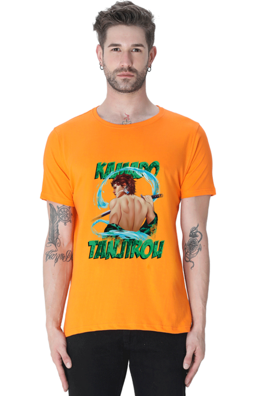 Tanjiro Kamado - Demon Slayer | T-shirt Orange