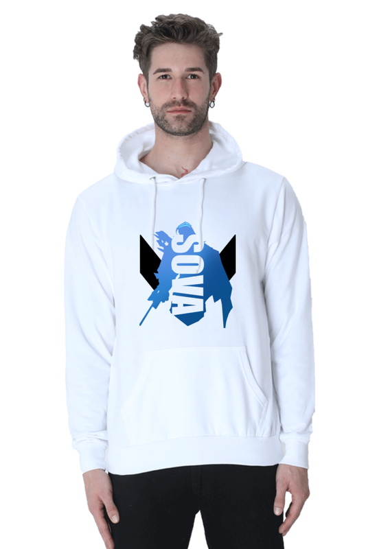 sova valorant hoodie white