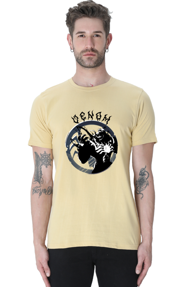 venom marvel rivals tshirt beige