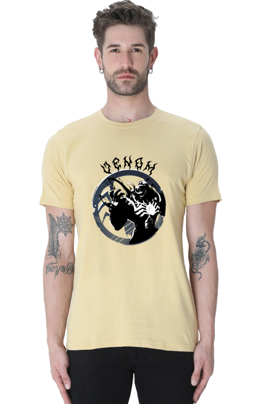 venom marvel rivals tshirt beige