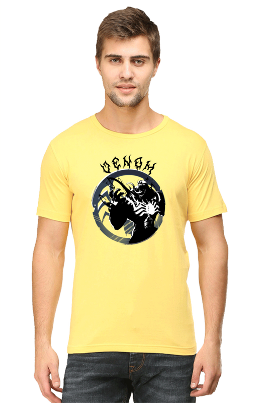 venom marvel rivals tshirt yellow