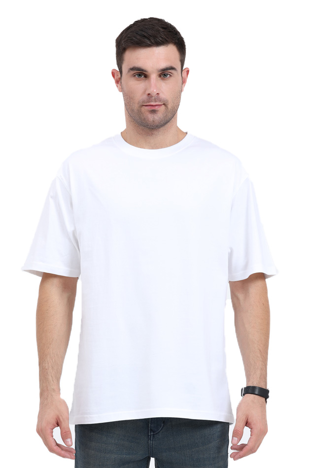 solid oversized tshirt white